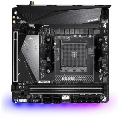 Изображение Материнская плата AM4 GIGABYTE B550I AORUS PRO AX