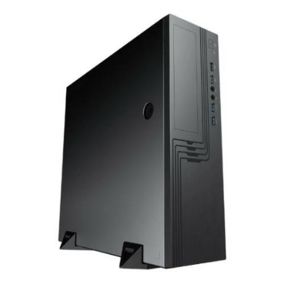 Изображение Корпус Powerman EL555BK PM-300TFX (mATX, черный, без БП)/(6143524)