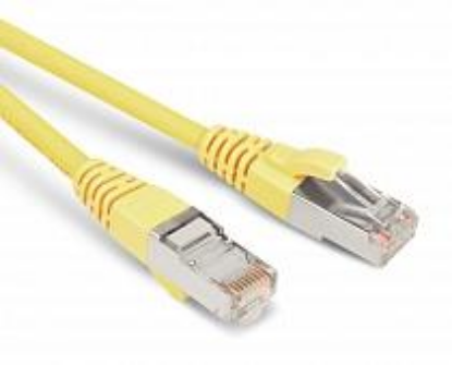 Изображение Патч-корд Hyperline PC-LPM-STP-RJ45-RJ45-C5e-5M-LSZH-YL (5 м,FTP,5e,желтый)