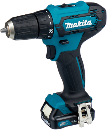 Изображение Шуроповерт Makita DF333DWYE (30 Н·м//Li-Ion/1.5 А.ч/12 В) ()