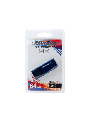 Изображение USB flash OltraMax 240,(USB 2.0/64 Гб)-синий ()