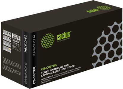 Изображение Картридж Cactus CS-C057BK