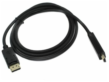 Изображение Кабель ExeGate EX-CC-DP-HDMI-3.0 DisplayPort-HDMI (черный) (3 м)