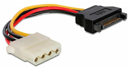 Изображение Кабель питания Cablexpert CC-SATA-PS-M SATA 15pin Molex  0,15 м