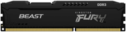 Изображение Оперативная память 8 GB DDR3 Kingston FURY Beast KF316C10BB/8 (21300 МБ/с, 1600 МГц, CL10)