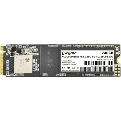 Изображение SSD диск ExeGate NextPro KC2000TP240 240 Гб 2280 (EX282318RUS)