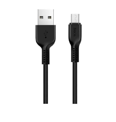 Изображение Кабель соединительный Hoco X20m Flash USB 2.0 A Micro USB 2.0 B черный 1 м