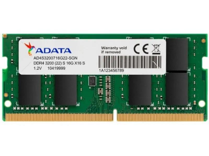 Изображение Оперативная память 16 GB DDR4 ADATA Premier AD4S320016G22-SGN (25600 МБ/с, 3200 МГц, CL22)