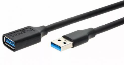 Изображение Кабель соединительный Telecom TUS708-1.8M USB 3.0 A USB 3.0 A черный 1,8 м