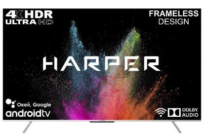 Изображение Телевизор Harper 75U770TS 75" 4K UHD Smart TV черный