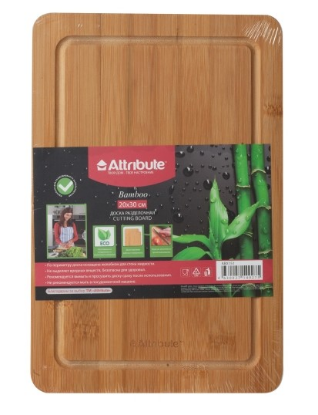 Изображение ATTRIBUTE ABX151 Доска разделочная BAMBOO 20х30см