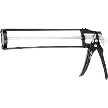 Изображение SPARTA Пистолет для герметика, 310 мл, "скелетный" усиленный с фиксатором, 6-гранный шток 7 мм 886125