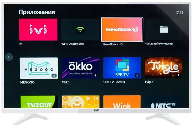 Изображение Телевизор Leff 32H541T 32" 720p HD Smart TV белый