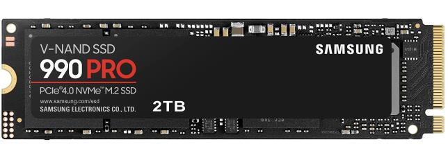 Изображение SSD диск Samsung 990 PRO 2000 Гб 2280 (MZ-V9P2T0BW)