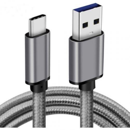 Изображение Кабель соединительный Telecom TC403M-1M USB 3.0 A USB Type-C серебристый 1 м