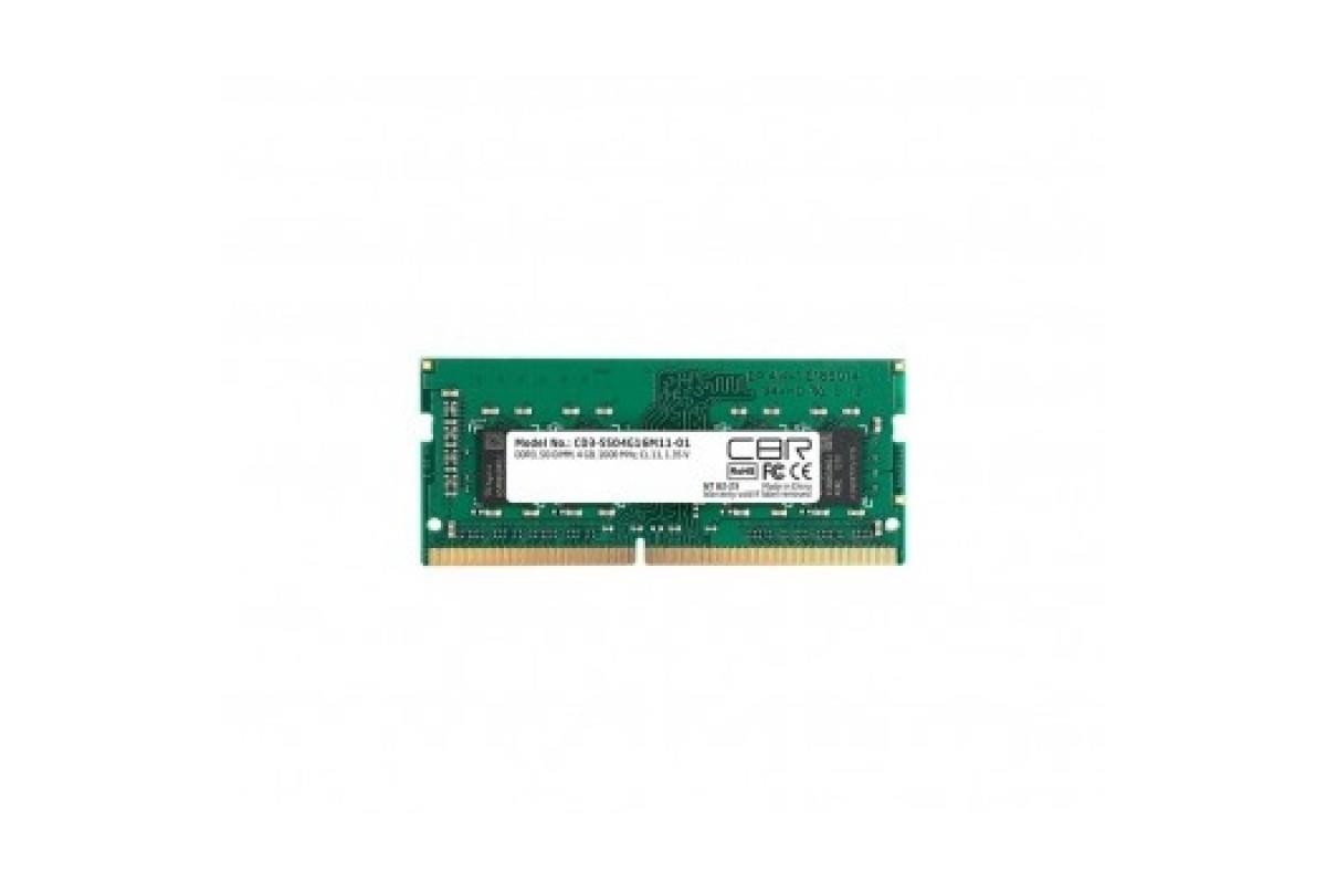 Изображение Оперативная память 4 GB DDR3 CBR CD3-SS04G16M11-01 (12800 МБ/с, 1600 МГц, CL11)