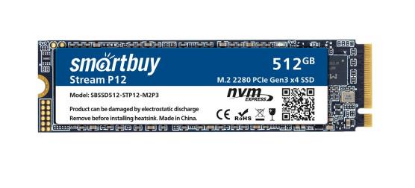 Изображение SSD диск SmartBuy Stream P12 512 Гб 2280 (SBSSD512-STP12-M2P3)