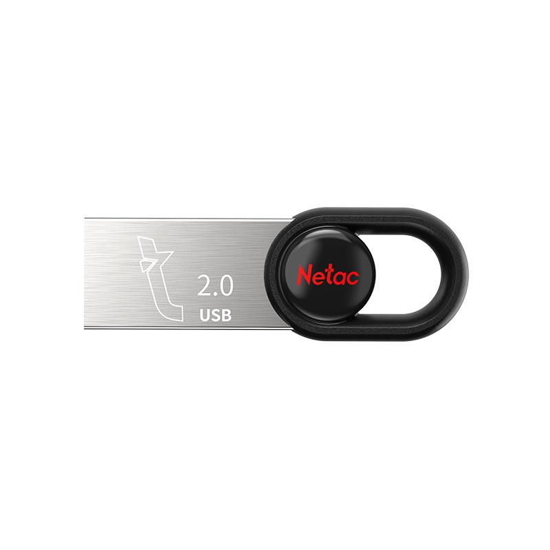 Изображение USB flash NETAC UM2,(USB 2.0/64 Гб)-черный (NT03UM2N-064G-20BK)