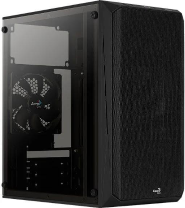 Изображение Корпус AeroCool CS-107 (mATX, Mini-ITX, черный, без БП)/(CS-107-A-BK-v1)