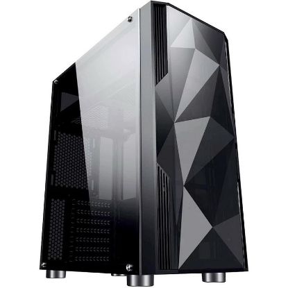 Изображение Корпус Formula F-3401 V1 (mATX, ATX, Mini-ITX, черный, без БП)/()