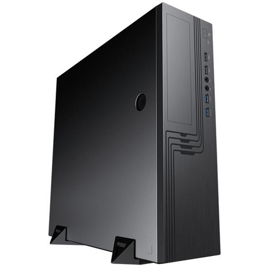 Изображение Корпус Powerman EL555BK PM-450TFX (mATX, Mini-ITX, черный, 450 Вт)/(6188897)