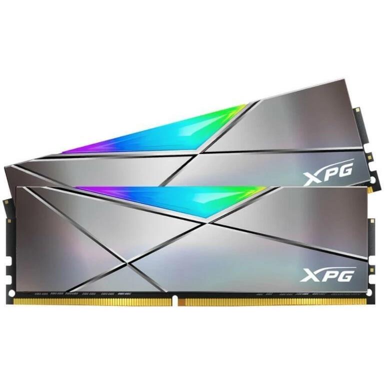 Изображение Оперативная память 2х8 GB DDR4 ADATA XPG Spectrix D50 RGB (38400 Мб/с, 4800 МГц, CL19)