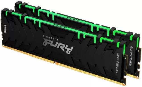 Изображение Оперативная память 2х8 GB DDR4 Kingston Fury Renegade RGB (32000 Мб/с, 4000 МГц, CL19)