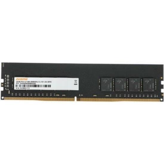 Изображение Оперативная память 1x32 GB DDR4 Digma DGMAD42666032S (21300 МБ/с, 2666 МГц, CL19)