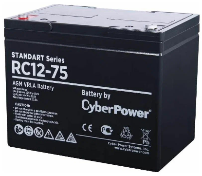 Изображение Аккумулятор для ИБП CyberPower RC 12-75