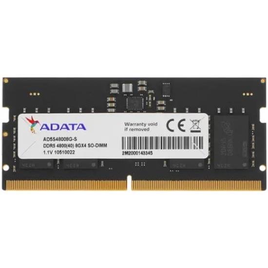 Изображение Оперативная память 8 GB DDR5 ADATA AD5S48008G-S (38400 Мб/с, 4800 МГц, CL40)