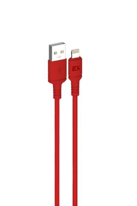 Изображение Кабель соединительный Exployd EX-K-1504 USB 2.0 A Lightning 8P красный 2 м