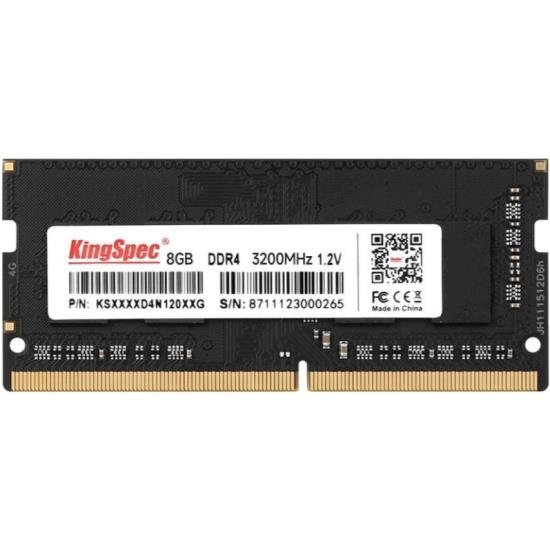 Изображение Оперативная память 8 GB DDR4 KingSpec KS3200D4N12008G (25600 МБ/с, 3200 МГц, CL17)