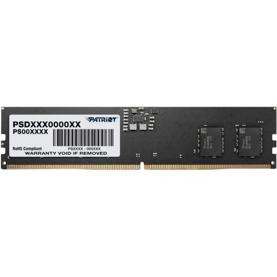 Изображение Оперативная память 1x32 GB DDR5 Patriot Signature (41600 Мб/с, 5600 МГц, CL46)