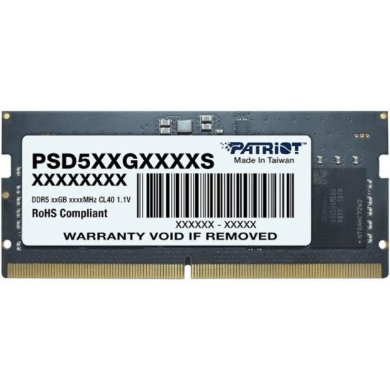 Изображение Оперативная память 8 GB DDR5 Patriot Signature (38400 Мб/с, 4800 МГц, CL40)