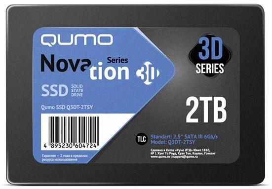 Изображение SSD диск Qumo Novation 2048 Гб 2.5" (Q3DT-2TSY)