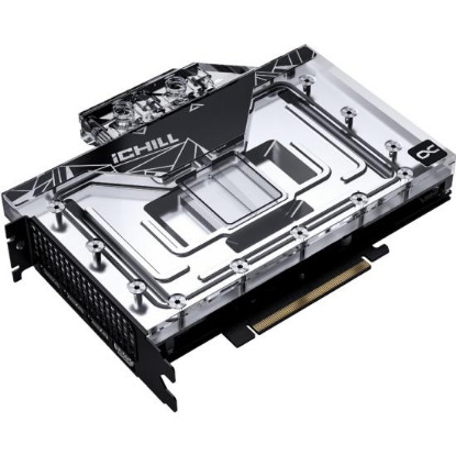 Изображение Видеокарта Inno3D GeForce RTX 4090 iChill Frosbite 24 Гб (NVIDIA GeForce RTX 4090, GDDR6X)/(C4090-246XX-1833FB)