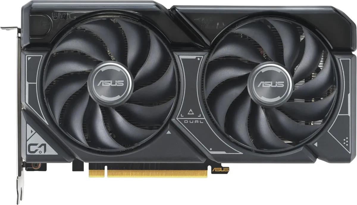 Изображение Видеокарта Asus GeForce RTX 4060 Ti Dual OC DUAL-RTX4060TI-O8G 8 Гб (NVIDIA GeForce RTX 4060TI, GDDR6)/(90YV0J40-M0NA00)