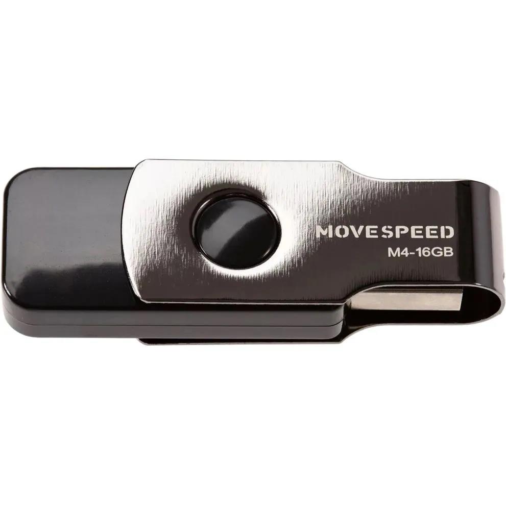 Изображение USB flash Move Speed M4-16G,(USB 2.0/16 Гб)-черный ()