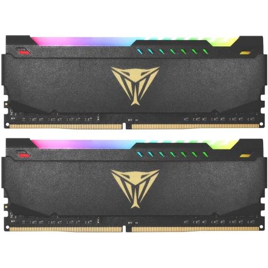 Изображение Оперативная память 2x32 GB DDR4 Patriot Viper Steel RGB (25600 МБ/с, 3200 МГц, CL18)