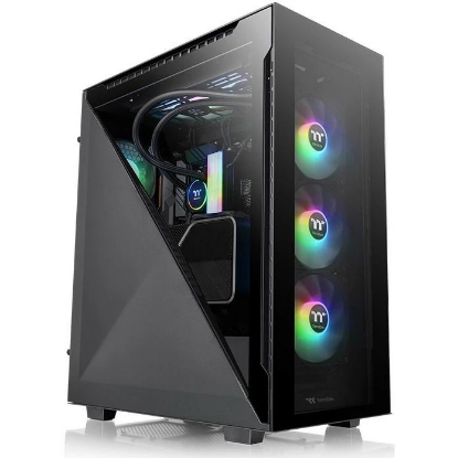 Изображение Корпус Thermaltake Divider 500 TG ARGB (mATX, ATX, Mini-ITX, черный, без БП)/(CA-1T4-00M1WN-01)