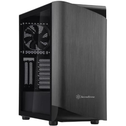 Изображение Корпус SilverStone Seta A1 Titan (mATX, ATX, Mini-ITX, SSI CEB, черный, без БП)/(SST-SEA1TB-G)