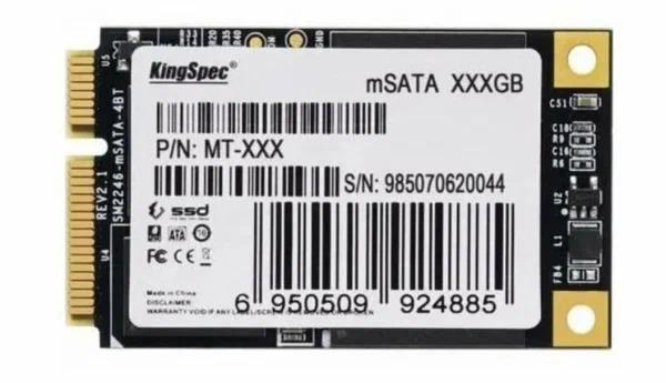 Изображение SSD диск KingSpec  256 Гб mSATA (MT-256)