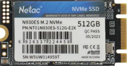 Изображение SSD диск NETAC N930ES 512 Гб 2242 (NT01N930ES-512G-E2X)