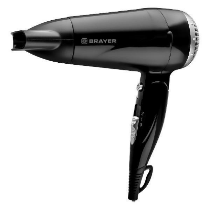 Изображение Компактный фен Brayer BR3024 (1600 Вт /черный)