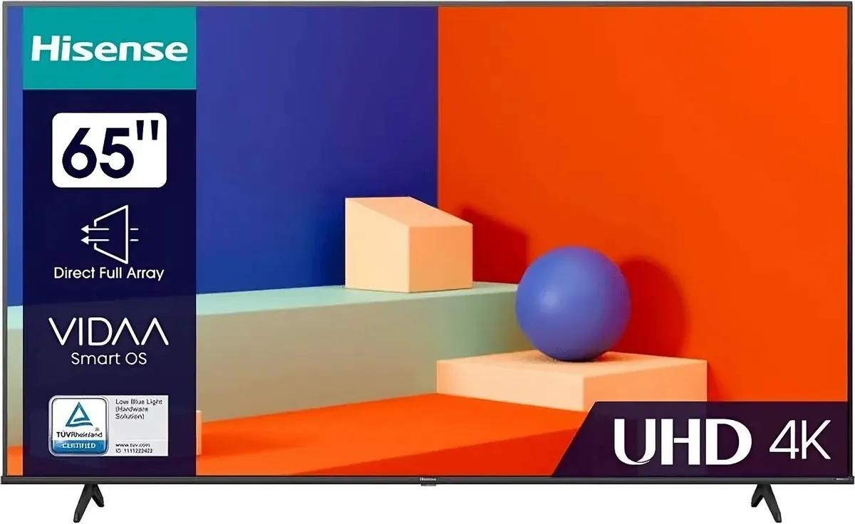 Изображение Телевизор Hisense 65A6K 65" 4K UHD Smart TV черный