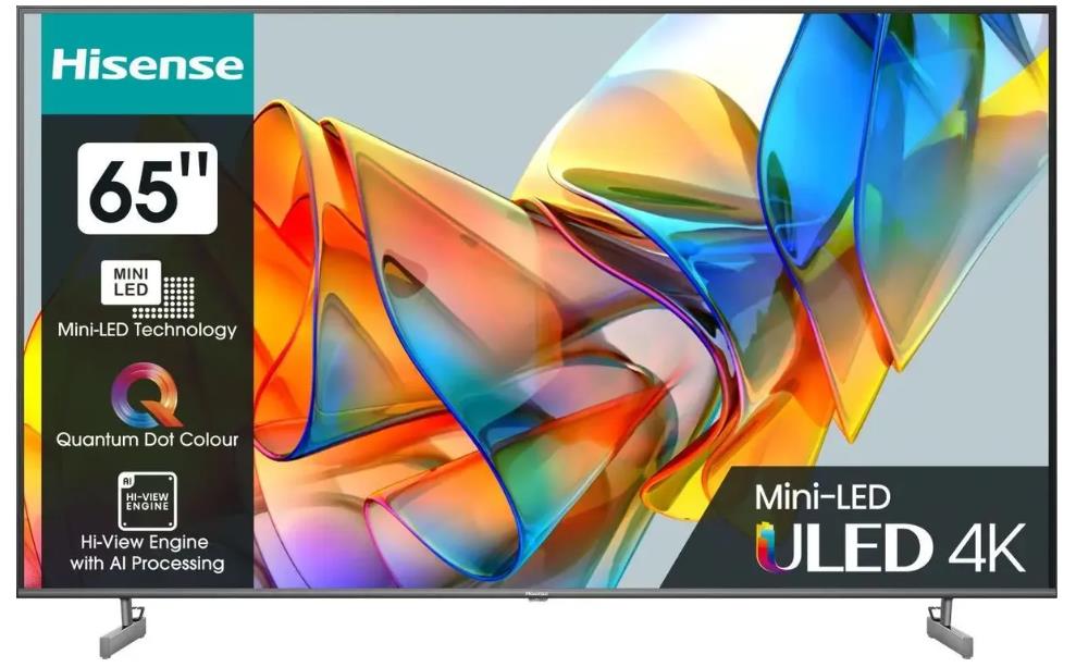 Изображение Телевизор Hisense 65U6KQ 65" 4K UHD Smart TV темно-серый