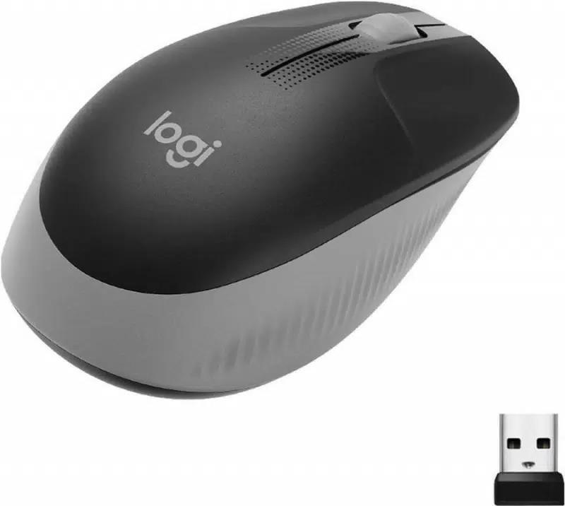 Изображение Мышь Logitech M191  серый, черный