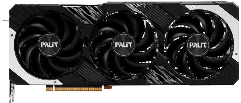 Изображение Видеокарта Palit Nvidia GeForce RTX 4070 Ti Super GamingPro 16 Гб (NVIDIA GeForce RTX 4070 Ti, GDDR6X)/(NED47TS019T2-1043A)