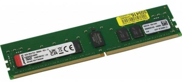 Изображение Оперативная память 16 GB DDR4 Kingston KSM32RD8/16MRR (25600 МБ/с, 3200 МГц, CL22)