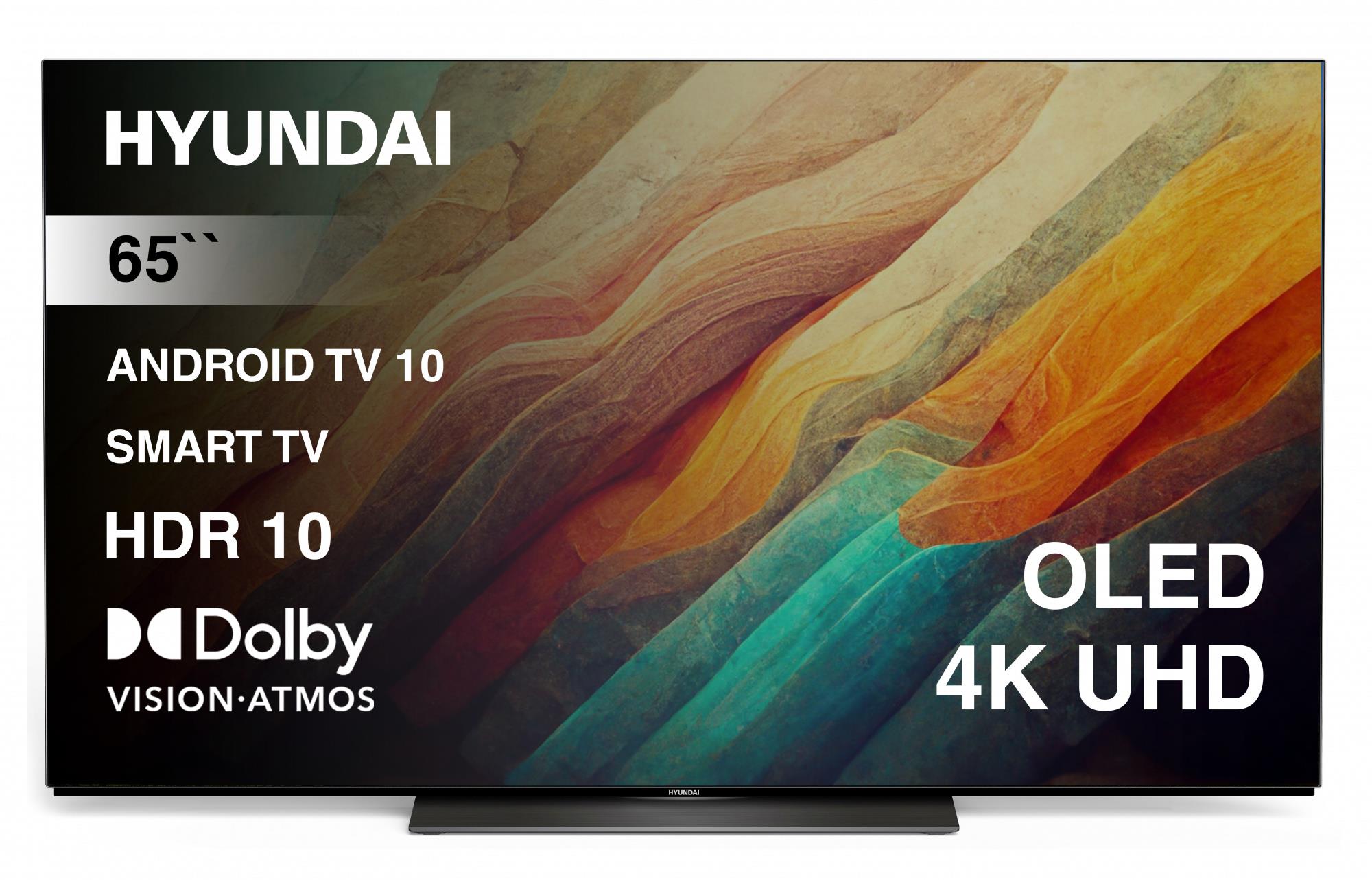 Изображение Телевизор Hyundai H-LED65OBU7700 65" HDR, 4K Ultra HD Smart TV черный